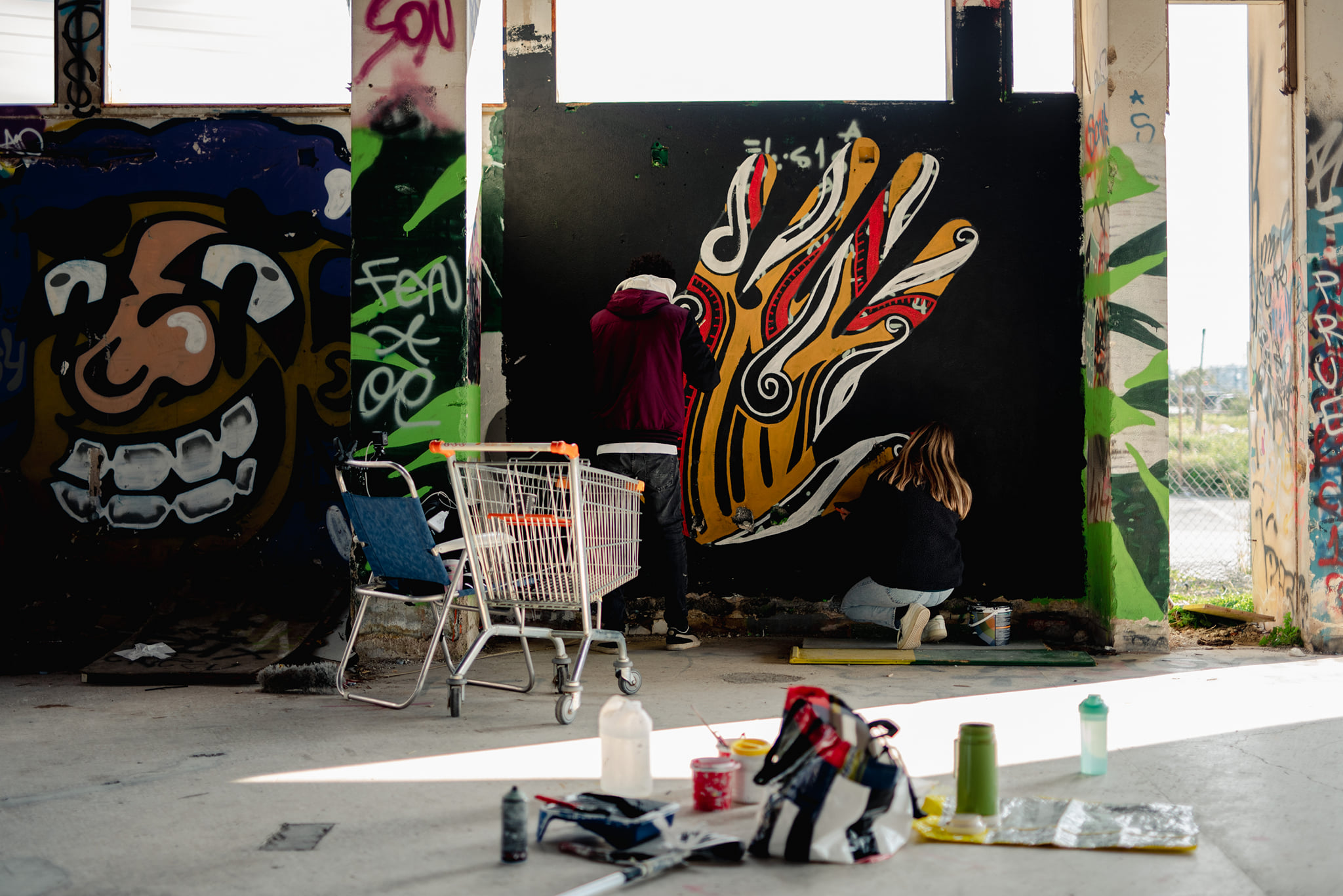 Σωτήρης Fen γκράφιτι