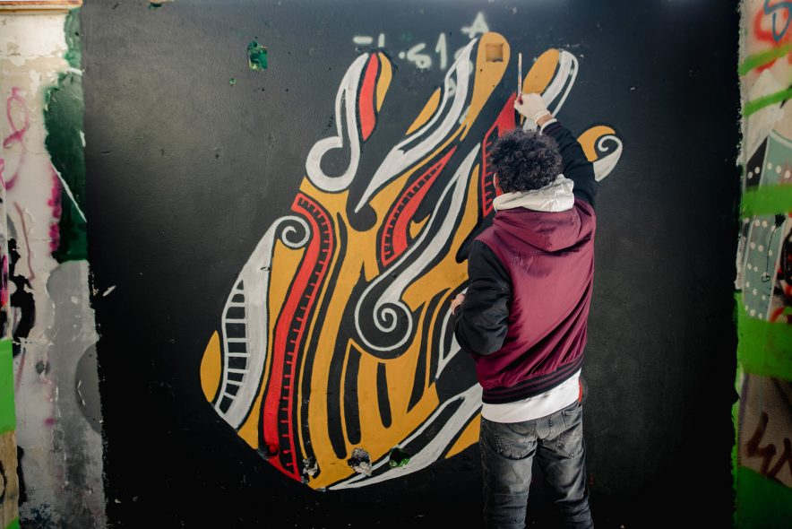 Σωτήρης Fen γκράφιτι