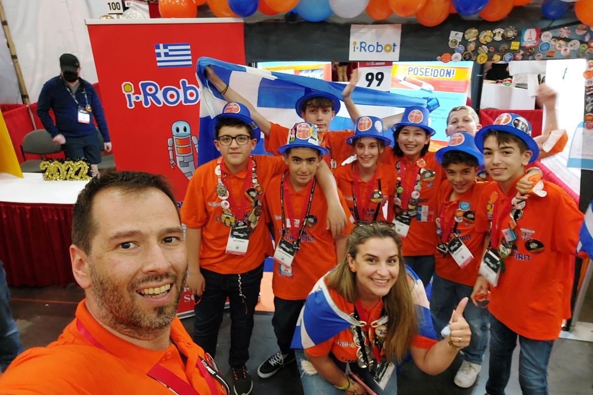 H i-Robot στον Παγκόσμιο Διαγωνισμό Ρομποτικής της FLL