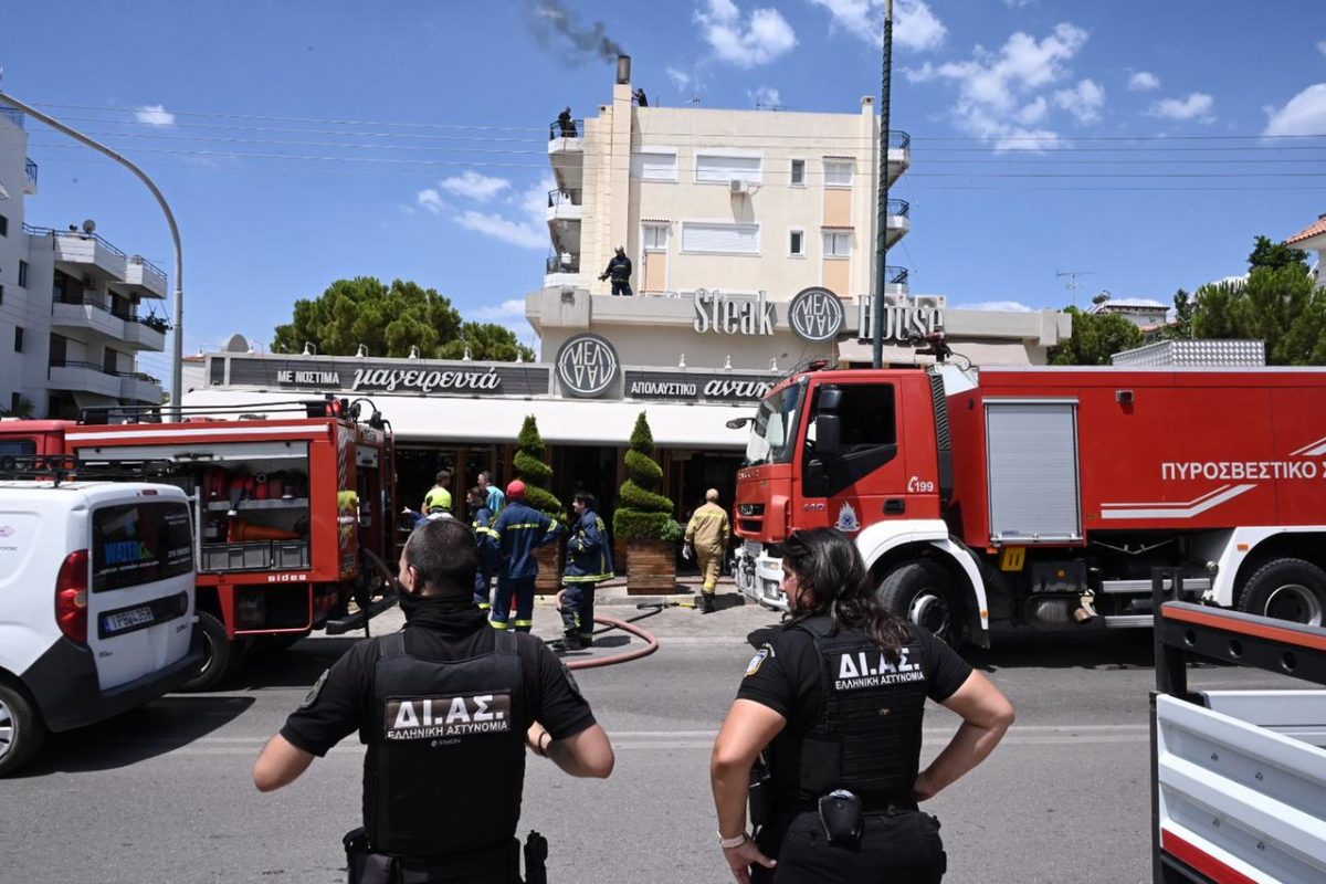 Φωτιά σε κατάστημα εστίασης στην Άνω Γλυφάδα