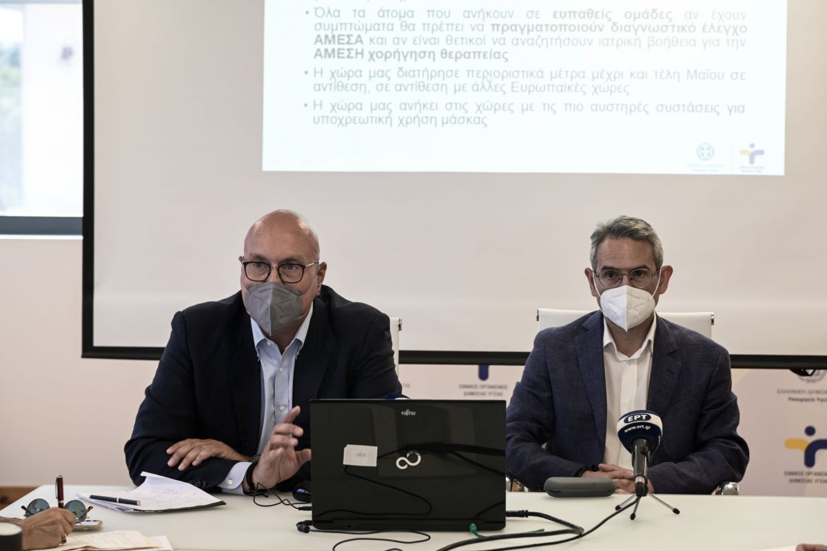 Κορονοϊός: Έκρηξη κρουσμάτων – Στο «κόκκινο» Αττική – Η έκτακτη ενημέρωση από τον ΕΟΔΥ