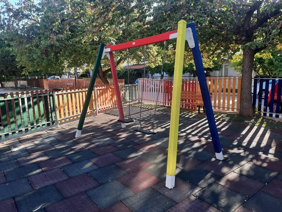Άλιμος: Ολοκληρώνεται η ανακαίνιση της παιδικής χαράς της οδού Μεγάλου Αλεξάνδρου
