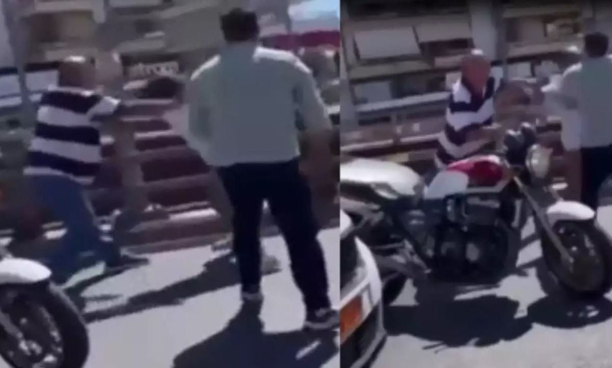 Αχιλλέας Μπέος: Kαβγάς και ξύλο με οδηγό στη λεωφόρο Αλίμου