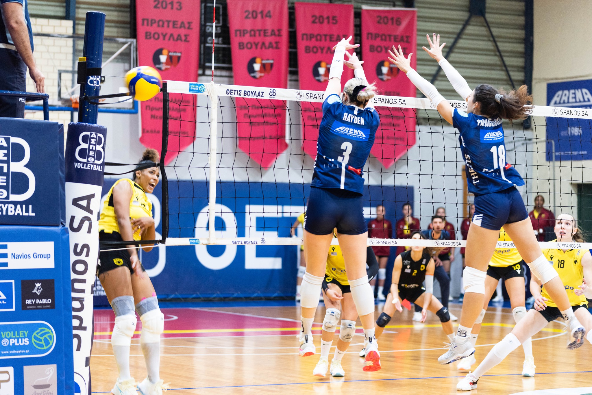 Θέτις Βούλας ΑΕΚ βόλεϊ