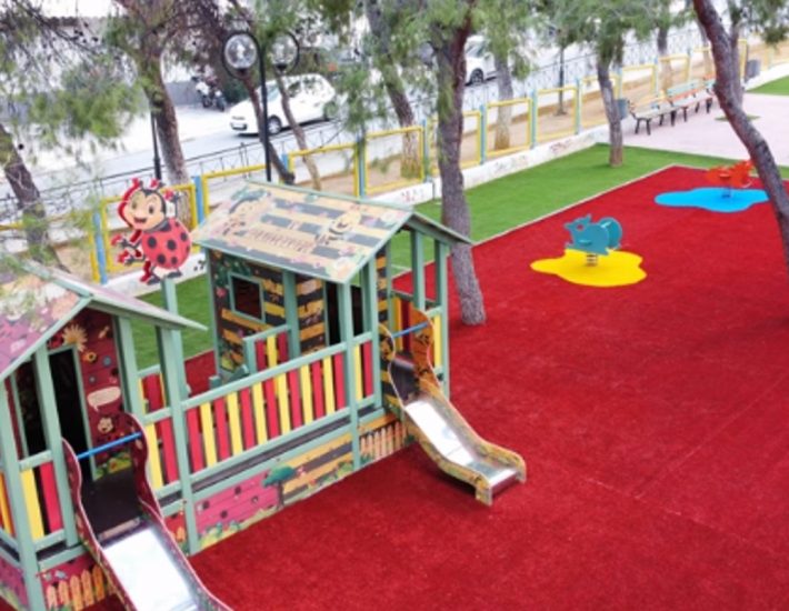 Δήμος Ηλιούπολης: Ανανεωμένη η παιδική χαρά στην οδό Αναστάσεως