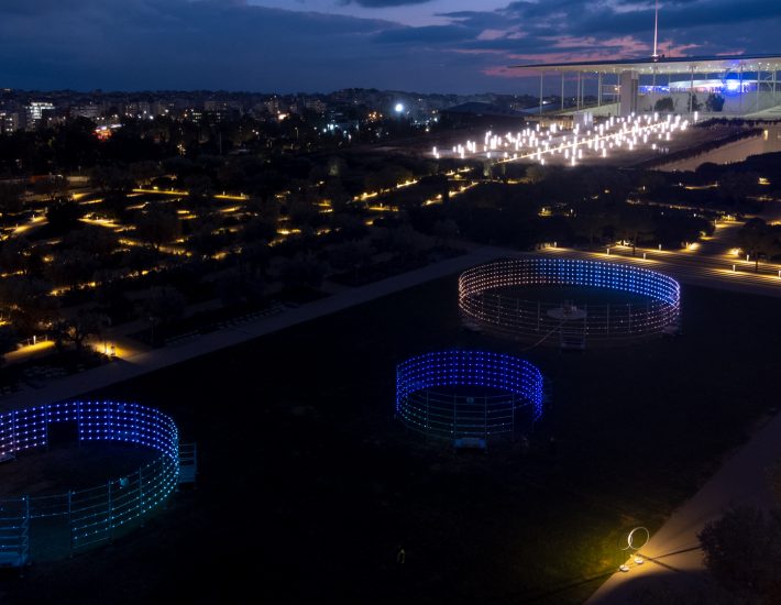 ΚΠΙΣΝ: Οι φωτιστικές εγκαταστάσεις του είναι και φέτος εντυπωσιακές