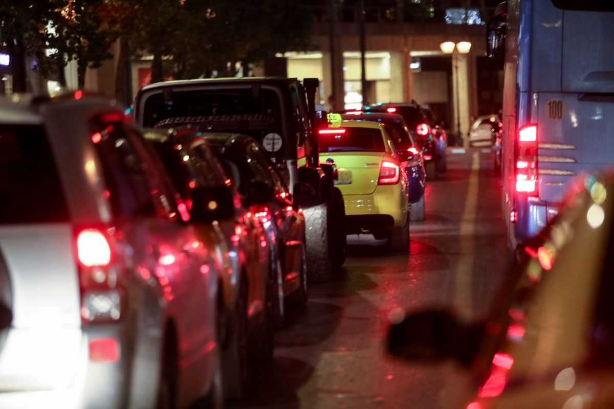 Σοβαρά προβλήματα στη λεωφόρο Ποσειδώνος λόγω της κακοκαιρίας Byron