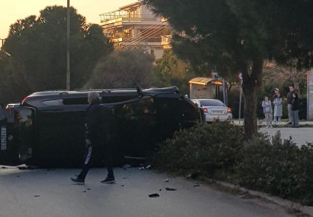 Τροχαίο στην Πρίγκιπος Πέτρου στη Βούλα