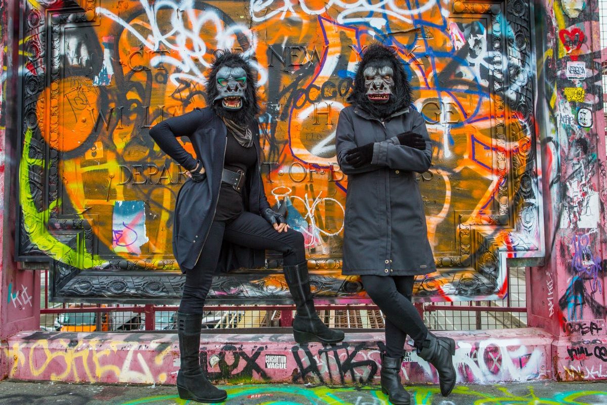 Οι Guerrilla Girls στο πρώτο φεστιβάλ Women of the World στο ΚΠΙΣΝ