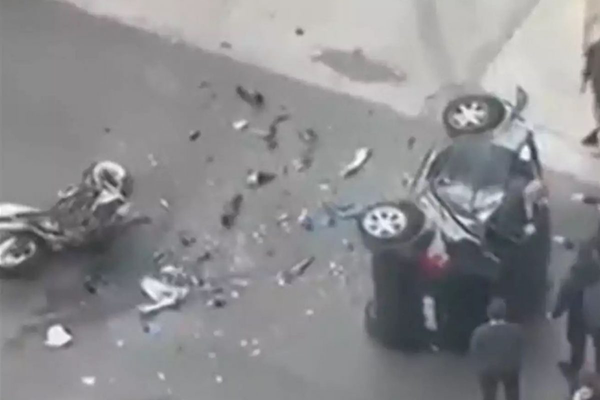 Άλιμος: Βίντεο ντοκουμέντο δευτερόλεπτα μετά το φρικτό δυστύχημα