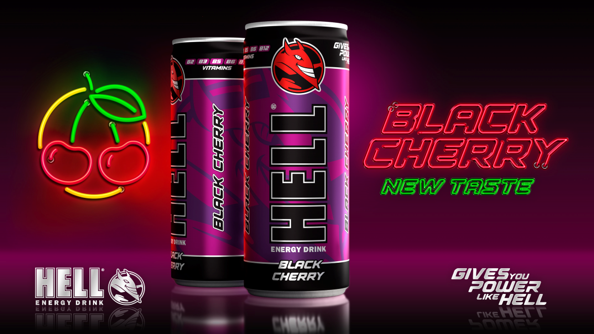 Η νέα γεύση HELL ENERGY Black Cherry μόλις έφτασε