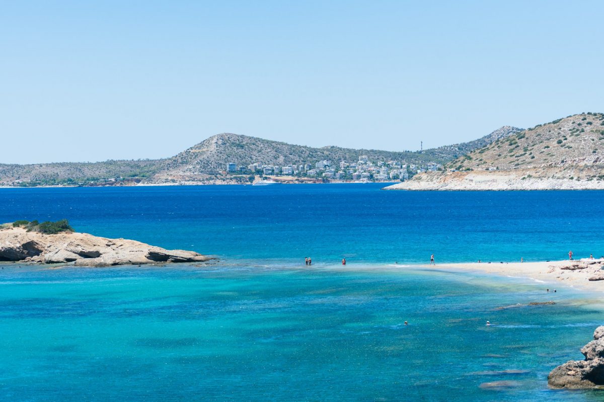 Best beaches on the way to Sounion