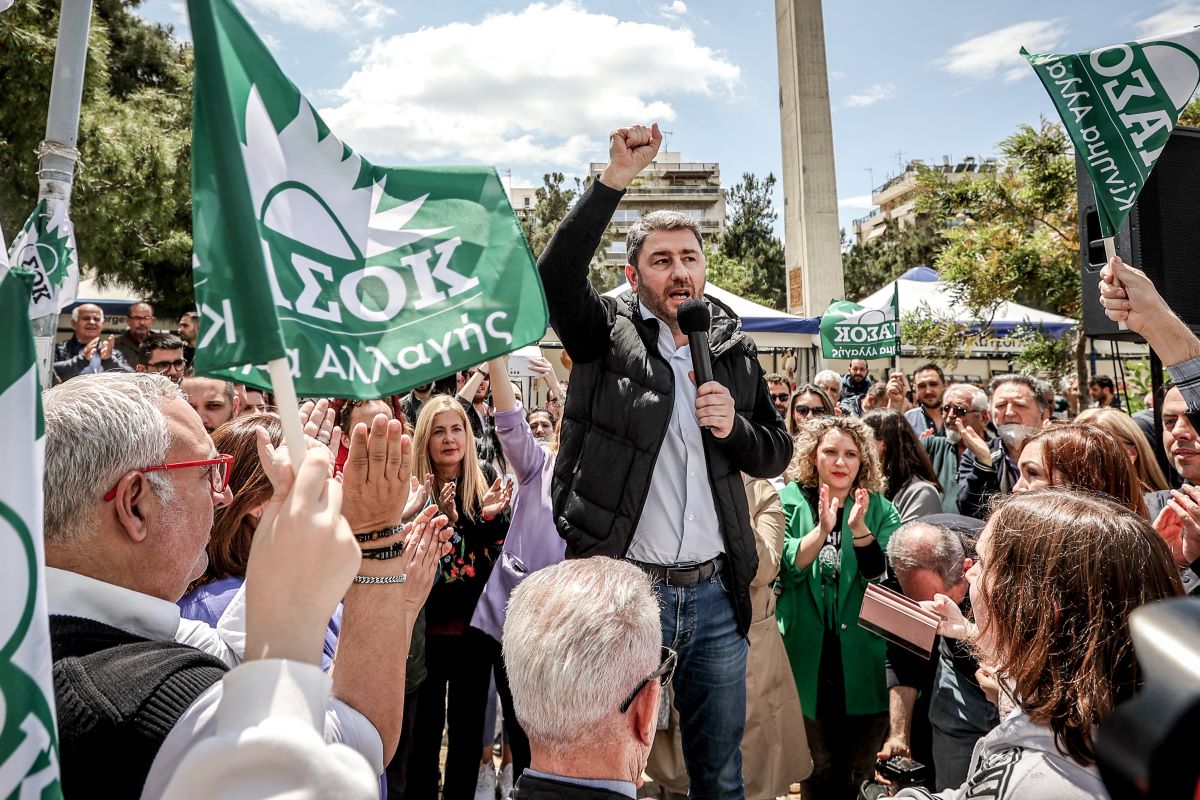 Νίκος Ανδρουλάκης: Η ομιλία στη Νέα Σμύρνη λίγες μέρες μετά την επίσημη ανακοίνωση της υποψηφιότητας στον Νότιο Τομέα