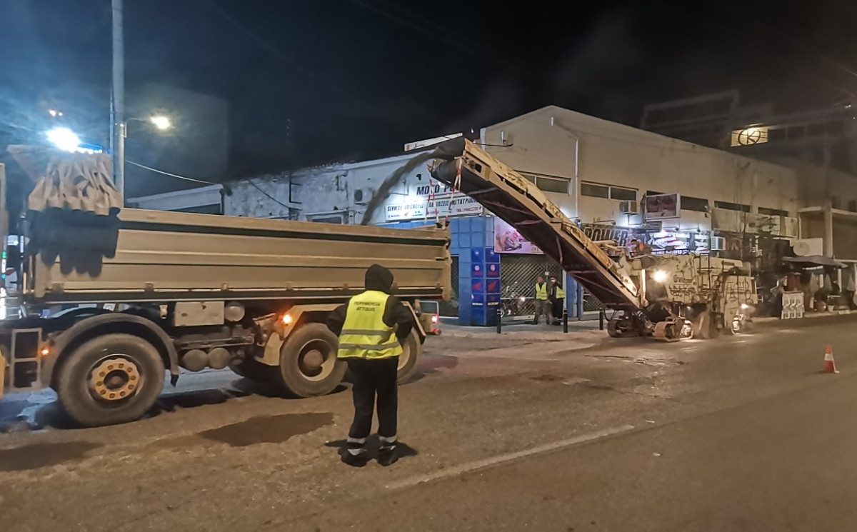 Πειραιάς: Στο στάδιο ολοκλήρωσης τα οδικά έργα της Περιφέρειας Αττικής