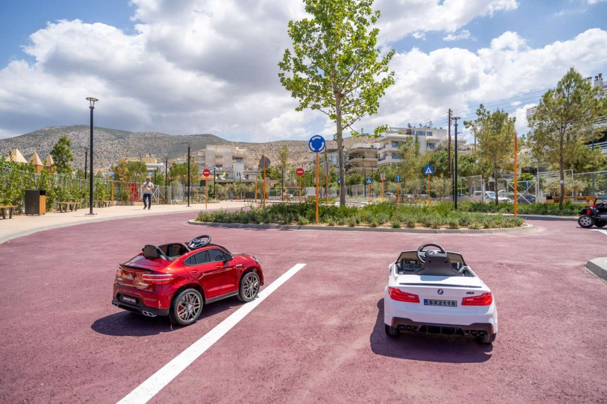 Kids & Cars Event for Children-Drivers from 5 to 9 Years Old at the Traffic Education Park in Glyfada
