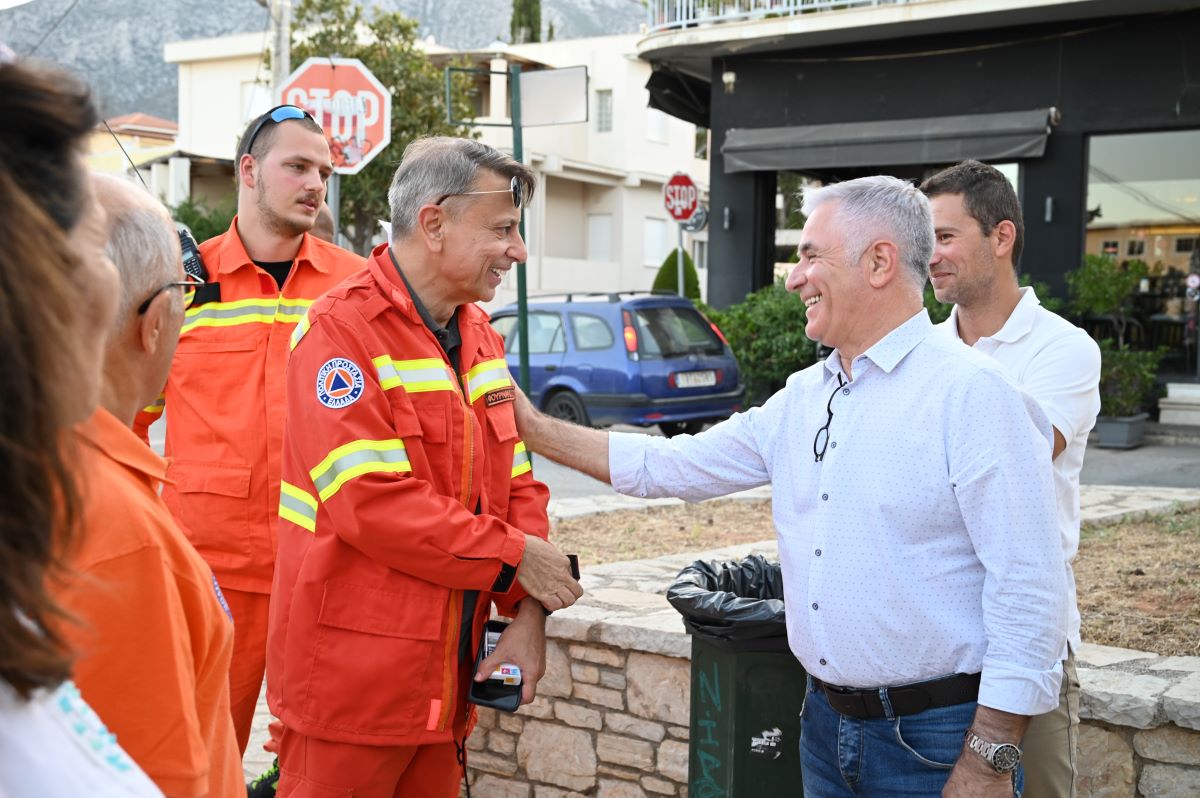 ΣΠΑΥ: Συνάντηση του νέου προέδρου με τις Εθελοντικές Ομάδες Δασοπροστασίας & Πυρόσβεσης του Υμηττού
