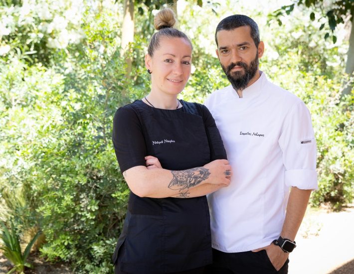 Ντορίνα Ντεμάι και Λάζαρος Σταμούλης: Οι ταλαντούχοι σεφ που υπογράφουν το μενού του The C