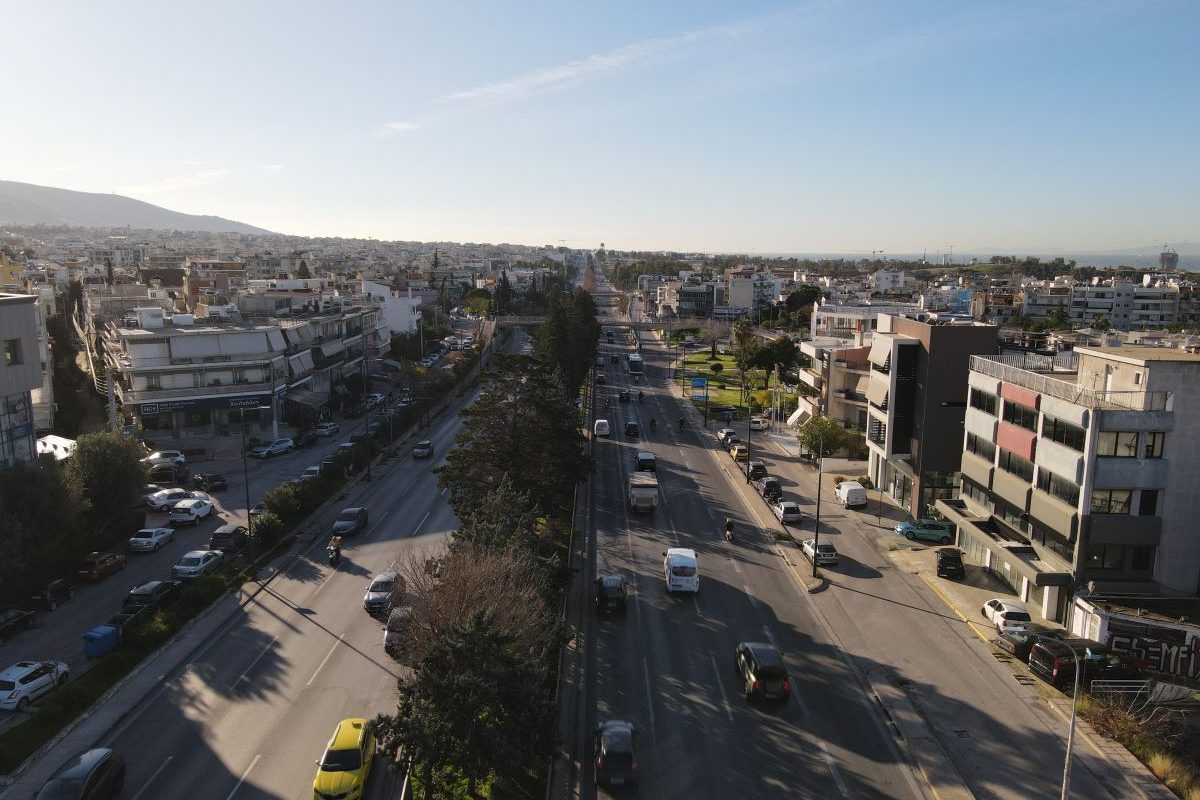 Λεωφόρος Βουλιαγμένης: Κυκλοφοριακές ρυθμίσεις λόγω εργασιών έως τις 30 Απριλίου