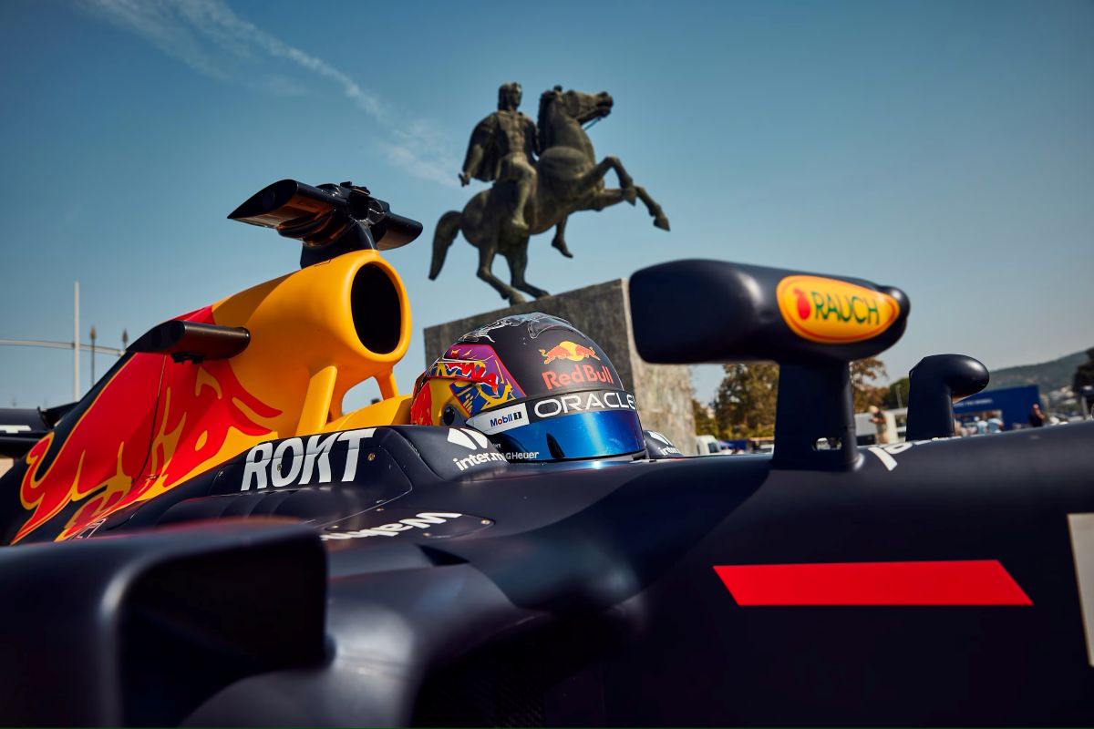 Στο Ζάππειο Μέγαρο θα δεις από κοντά το μονοθέσιο της F1 στο Experience Village του Red Bull Showrun by ALUMIL