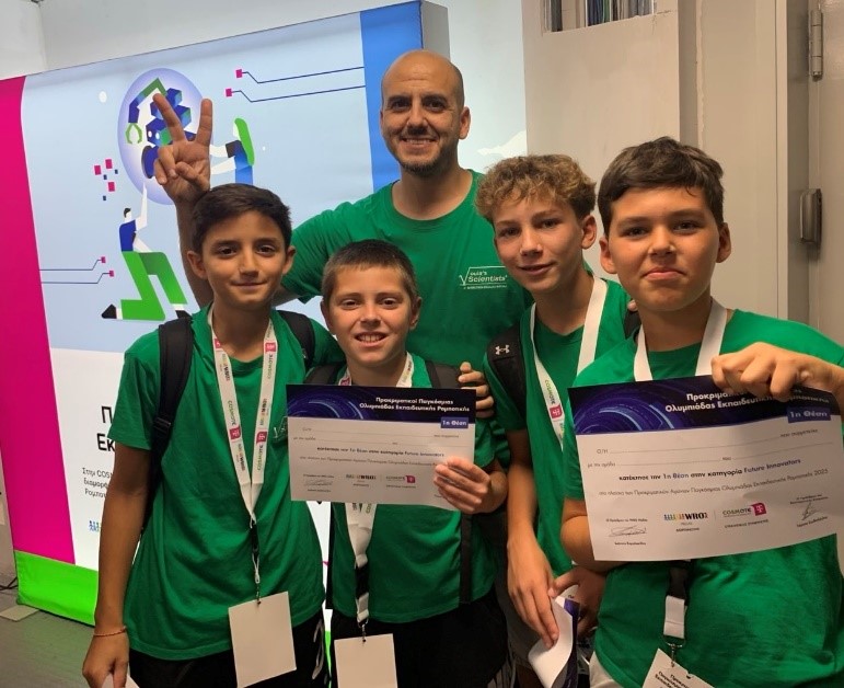 2ο Δημοτικό Βούλας: Η ομάδα ρομποτικής κέρδισε την πρώτη θέση στους προκριματικούς της Παγκόσμιας Ολυμπιάδας WRO 2025