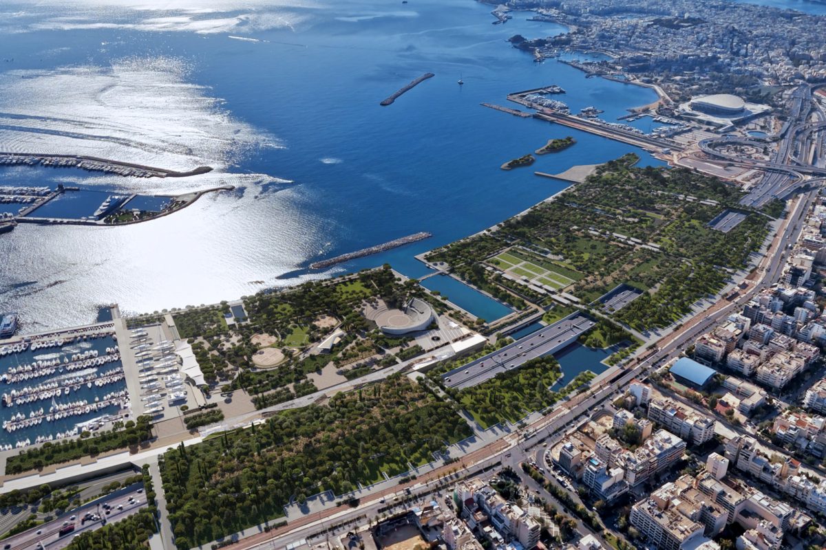 Αέναον: Νέα εμπόδια και παράταση στον διαγωνισμό για το Μητροπολιτικό Πάρκο του Φαληρικού Όρμου