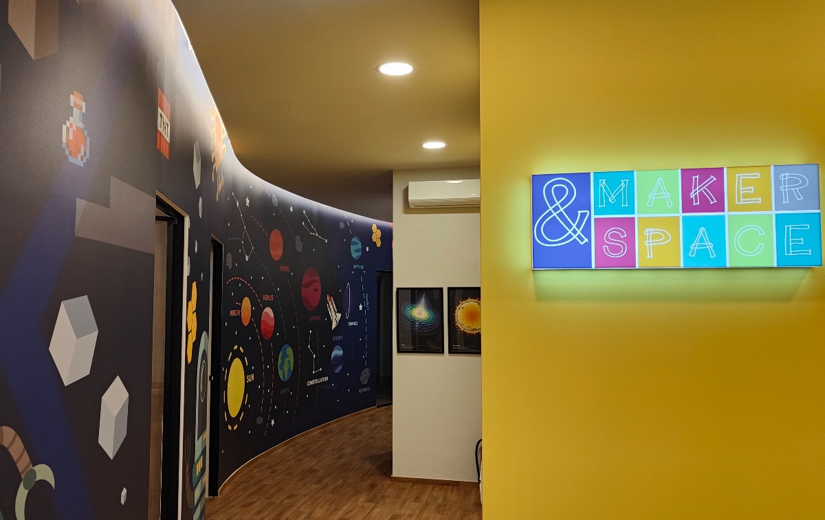 Ampersand Makerspace: Για STEM και «διαστημικές» δραστηριότητες στη Νέα Σμύρνη