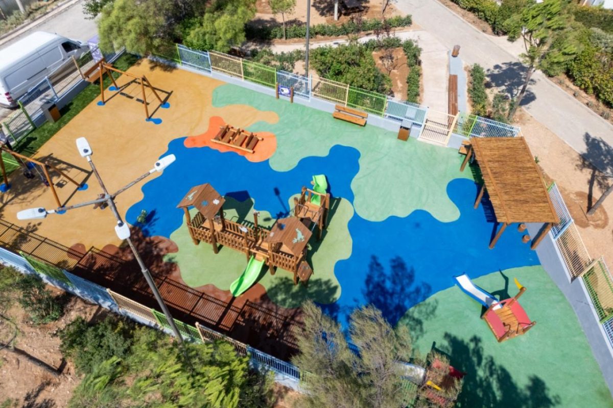 Άνω Γλυφάδα: Νέα παιδική χαρά στην περιοχή της Αίγλης