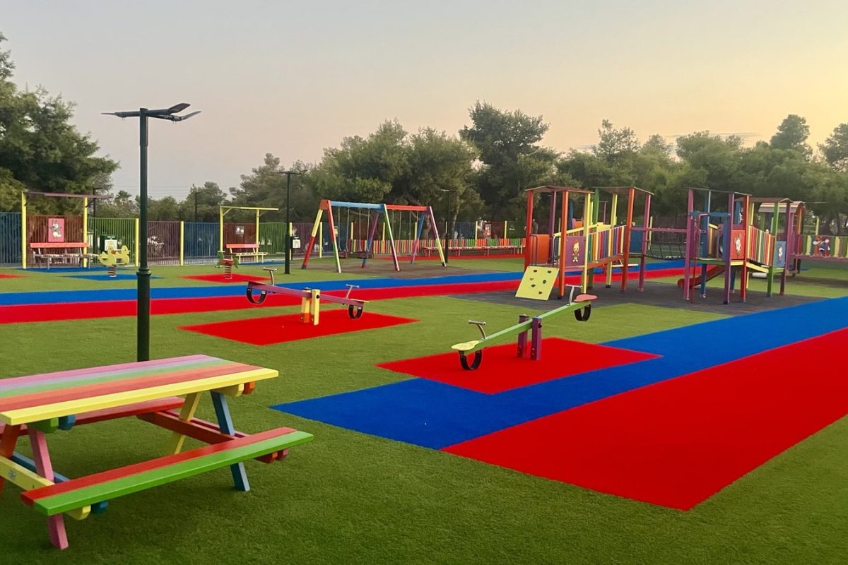 Άλιμος: Σε λειτουργία η ανακαινισμένη παιδική χαρά στον Λόφο Πολιτισμού