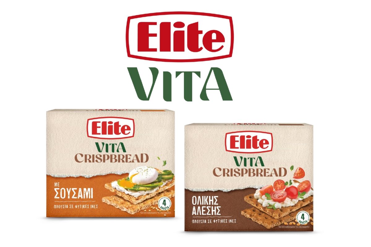 Η Elite παρουσιάζει τη νέα σειρά ELITE VITA CRISPBREAD  για τραγανή απόλαυση και ισορροπημένη διατροφή! 