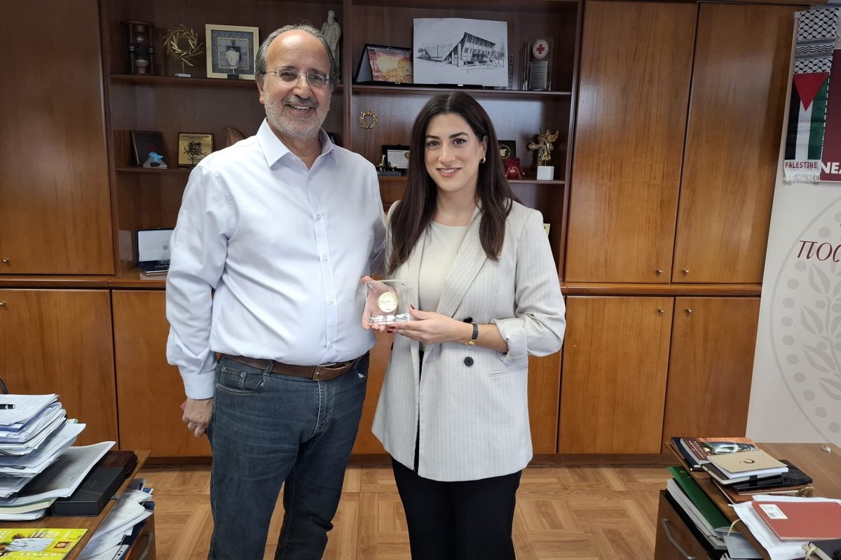 Νέα Σμύρνη: Συνάντηση του Δημάρχου με τη νέα Αντιπεριφερειάρχη Νότιου Τομέα Αθηνών Γεωργία Αδαμοπούλου