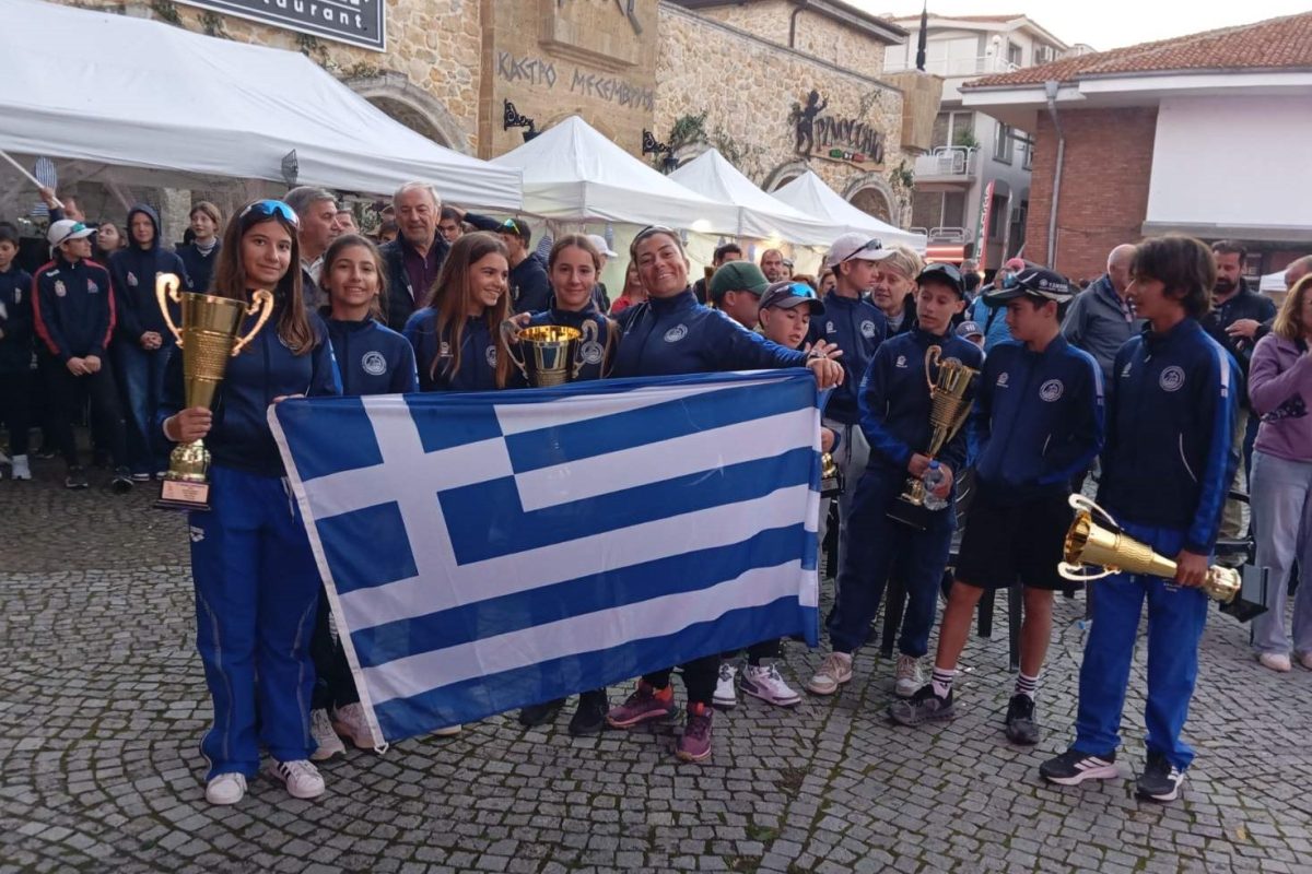 Ναυτικός Όμιλος Καλαμακίου: Αργυρό μετάλλιο για την 13χρονη Κυριακή Γεωργακοπούλου στο Βαλκανικό πρωτάθλημα