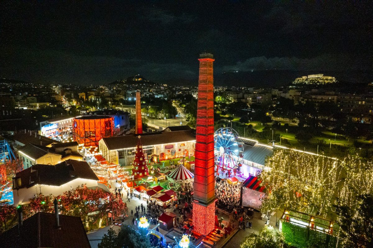 Christmas Factory στην Τεχνόπολη: Παραστάσεις, εργαστήρια και ένα ολόκληρο χριστουγεννιάτικο σύμπαν για μικρούς και μεγάλους