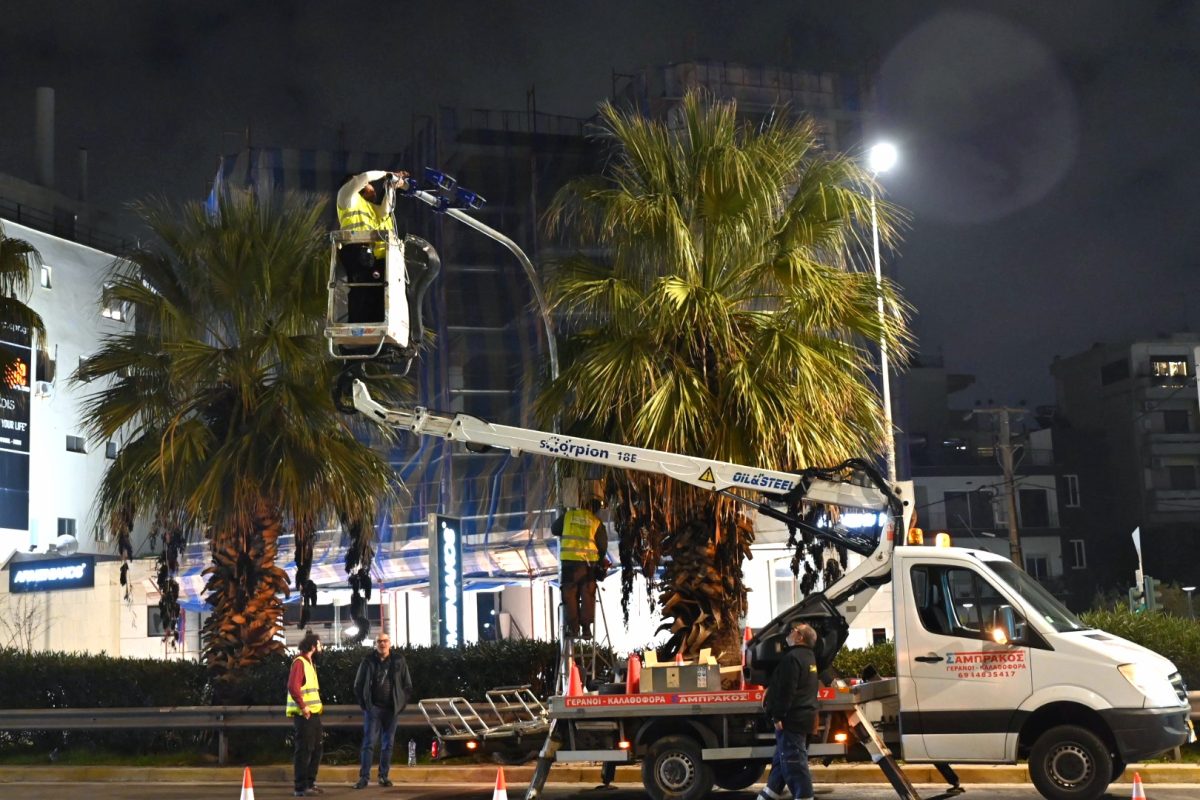 Εγκαταστάθηκαν οι πρώτες «έξυπνες κάμερες» στη Λεωφόρο Ποσειδώνος