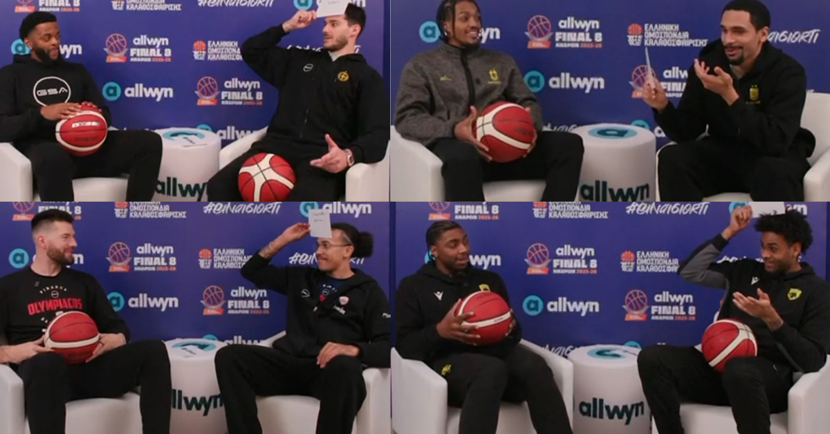 Allwyn Final 8: Απολαυστικό «μάντεψε ποιος» με τις ομάδες των πρώτων προημιτελικών λίγο πριν την πρεμιέρα