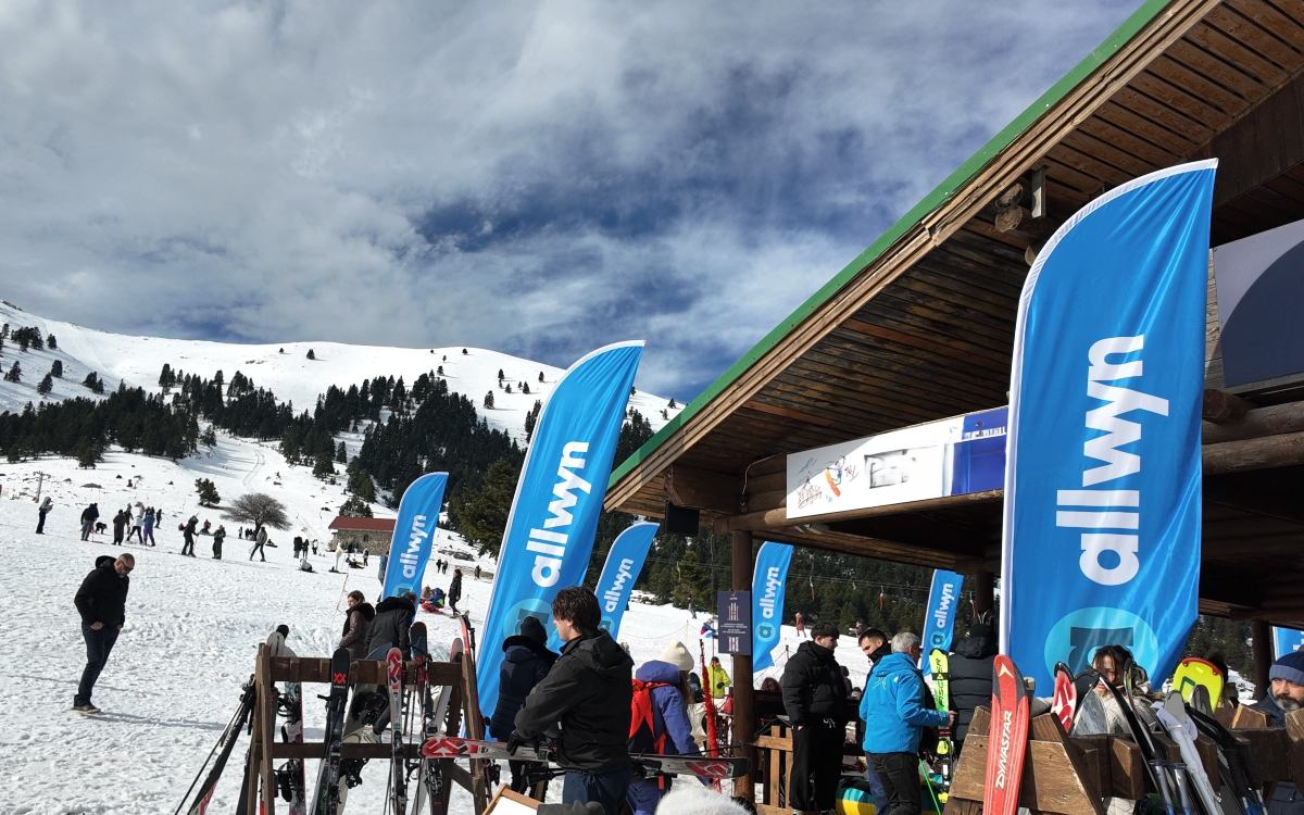 Η Allwyn έφερε τη νέα εποχή διασκέδασης στο Χιονοδρομικό Καλαβρύτων