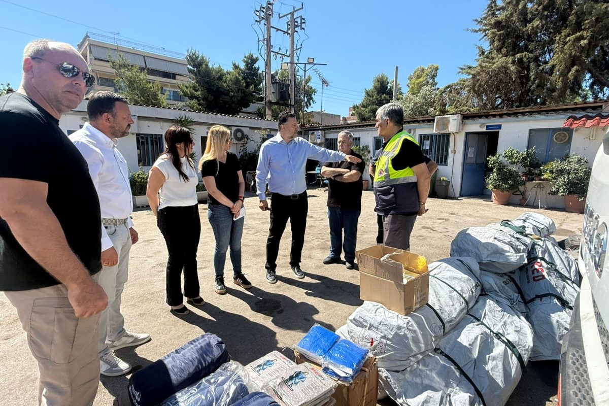 Δήμος Παλαιού Φαλήρου: Ενίσχυση σε εξοπλισμό Πολιτικής Προστασίας από την Περιφέρεια Αττικής