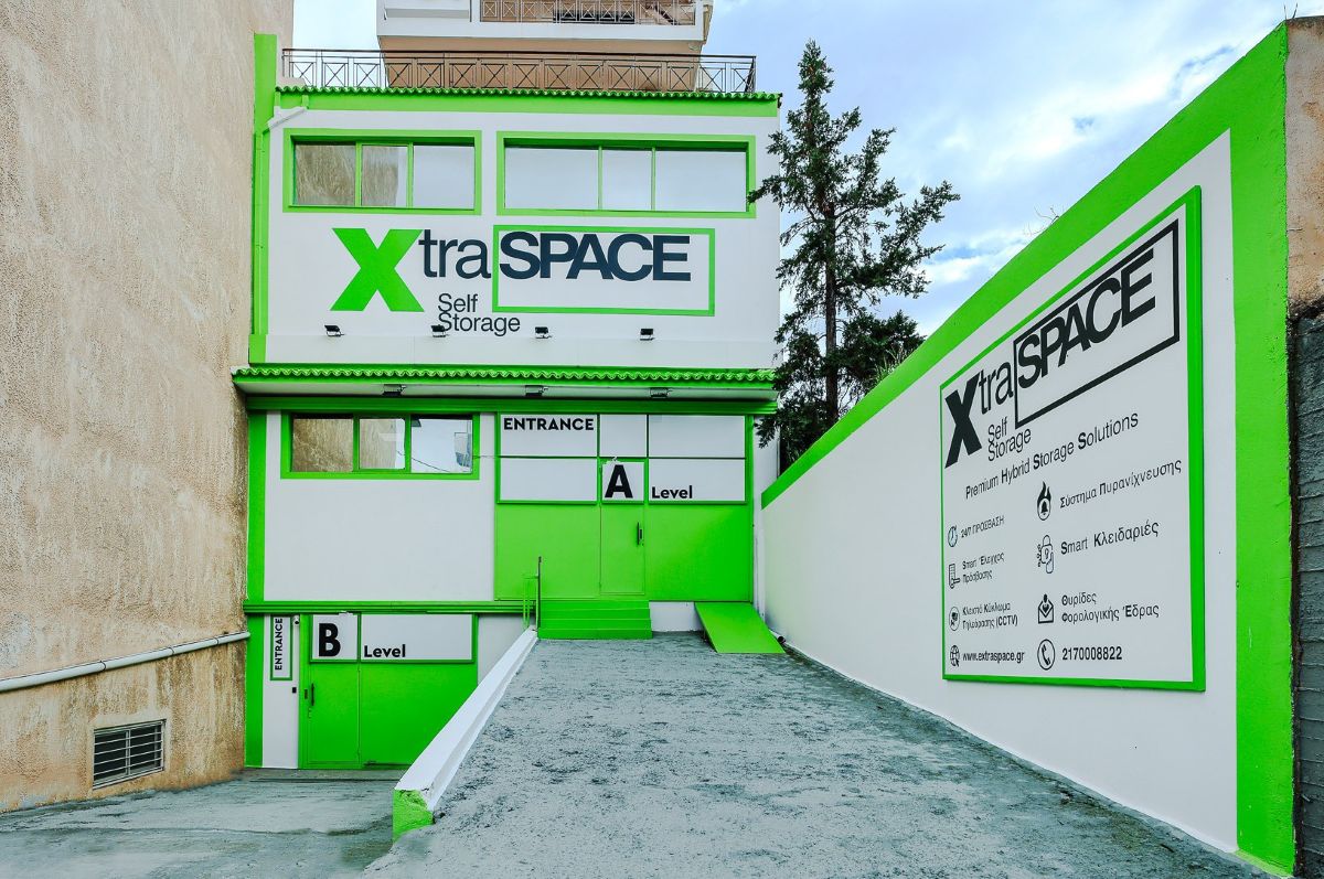 XtraSPACE: Ενοικίαση αποθηκευτικού χώρου στον Άγιο Δημήτριο, στα μέτρα σου